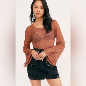 Free People Pointelle Bodysuit